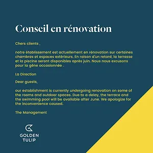 3* מלון Golden Tulip Le Paradou